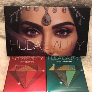 Huda eyeshadow palettes